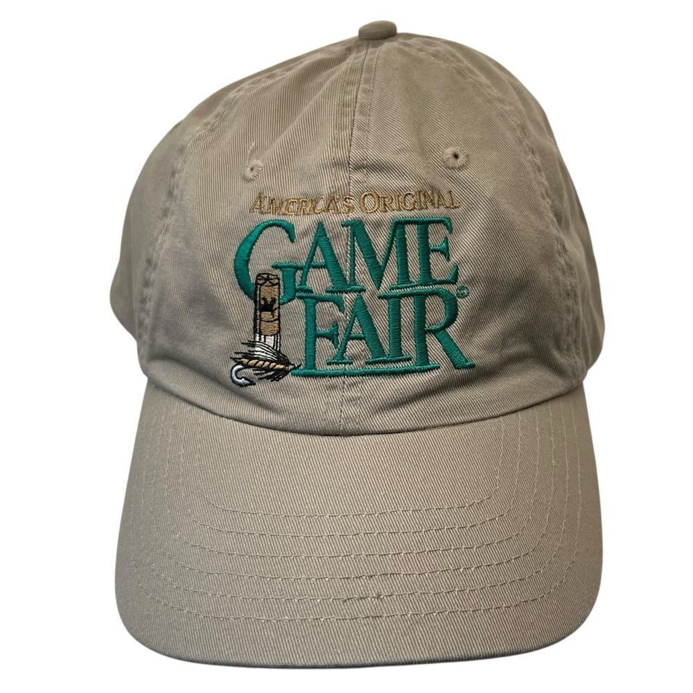 Game Fair Hunting Embroidered Adjustable Baseball Cap